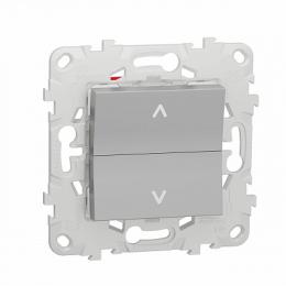 Изображение продукта Выключатель двухклавишный Schneider Electric Unica New 